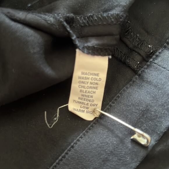 Gap Juniors Size 1 Black Strapless Dress Y2K Sheath Classic - Picture 6 of 10